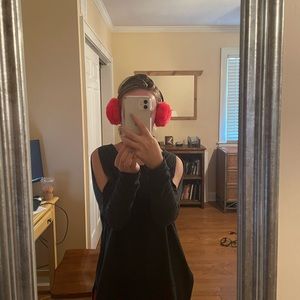 Heart shaped earmuffs